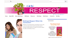 Desktop Screenshot of girlsrespectgroups.com